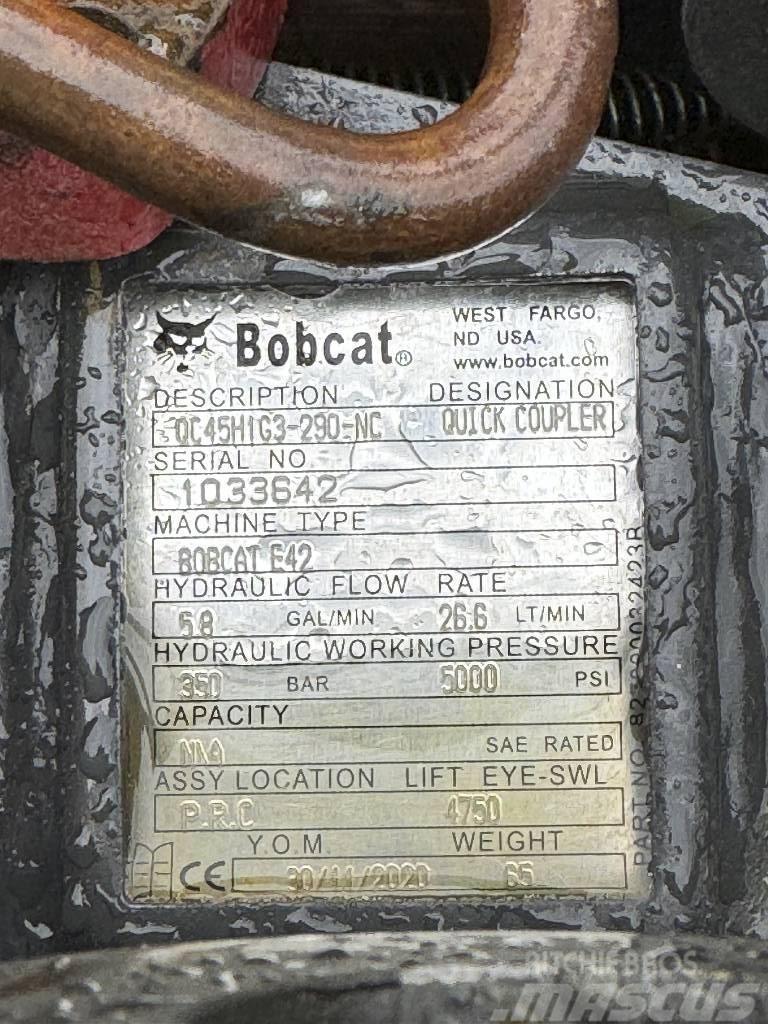 Bobcat 3xStück Schnellwechsler E 42 Redskapsfäste/ adaptrar