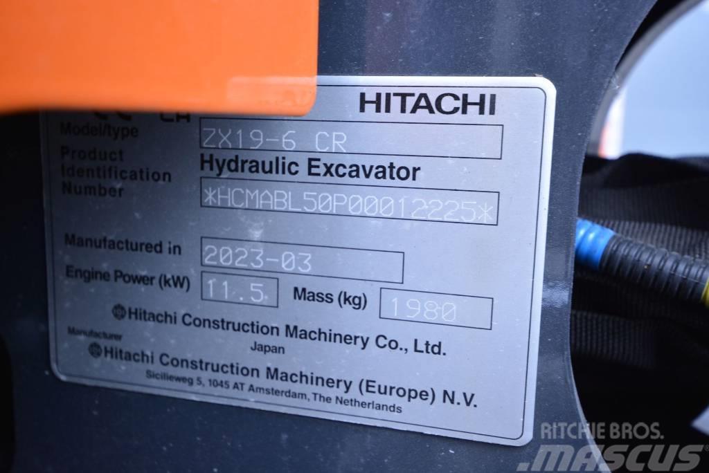 Hitachi ZX 19-6 Minigrävare < 7t
