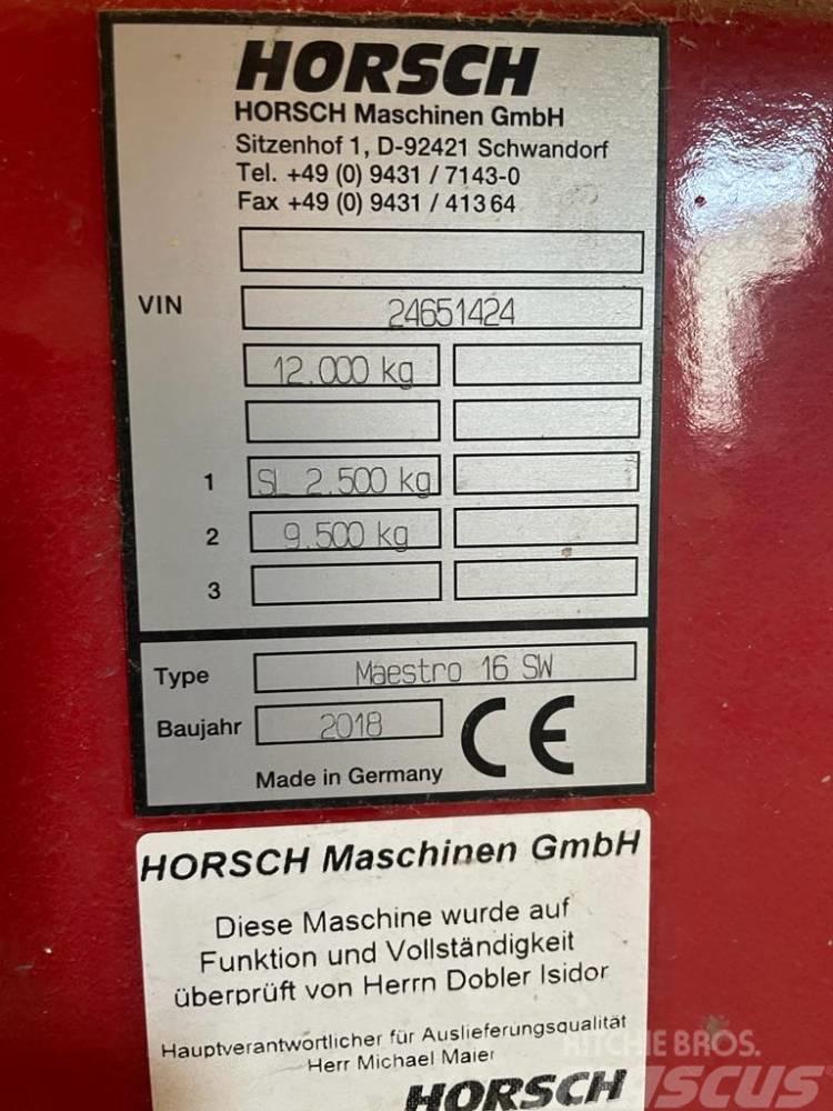 Horsch Maestro 16 SW Kombisåmaskiner