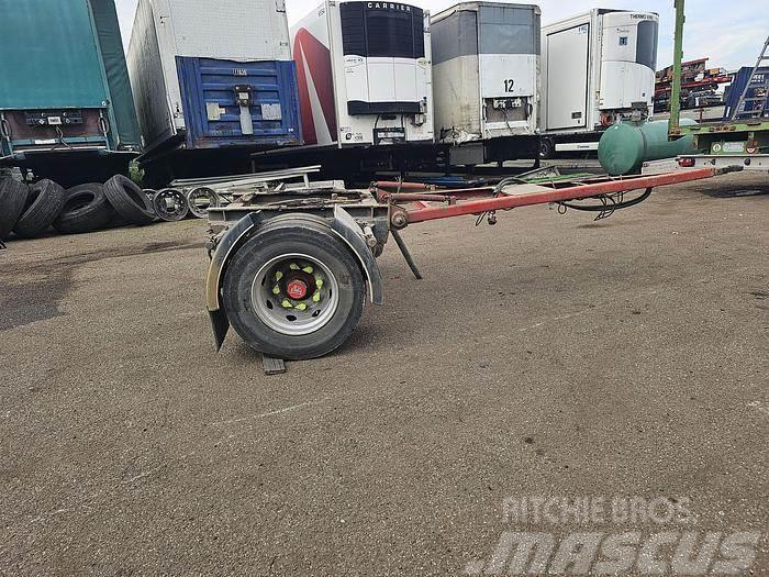 BPW Dolly | Turntable for trailer | 12 Ton low speed | Hjulaxlar