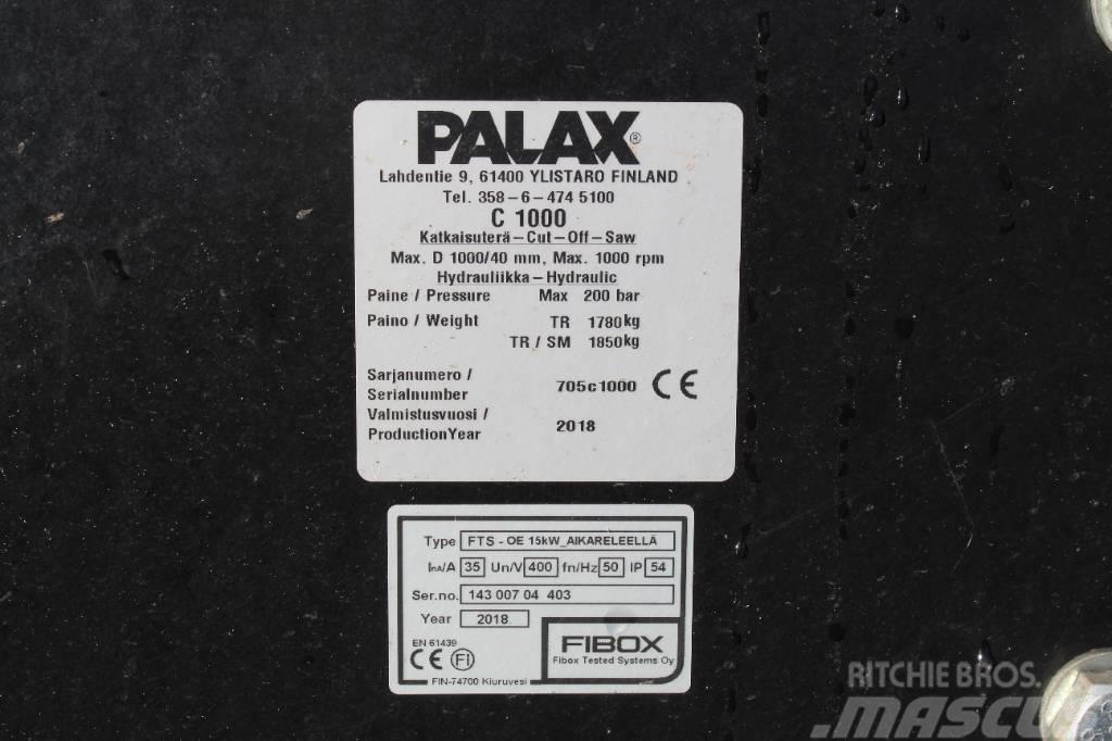 Palax C1000 Pro+ Firewood Processor Vedklyvar och vedkapar