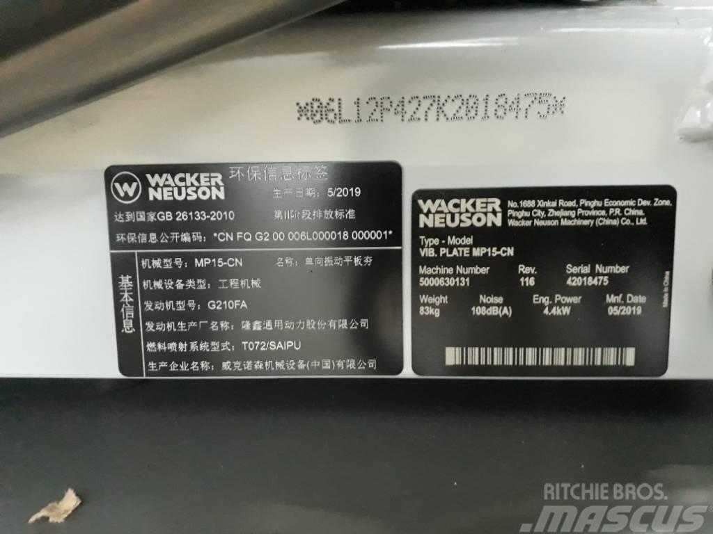 Wacker Neuson MP15-CN Markvibratorer