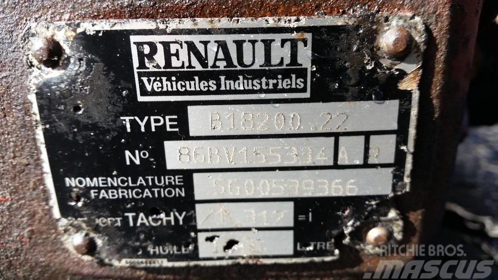 Renault B18200.22 Växellådor