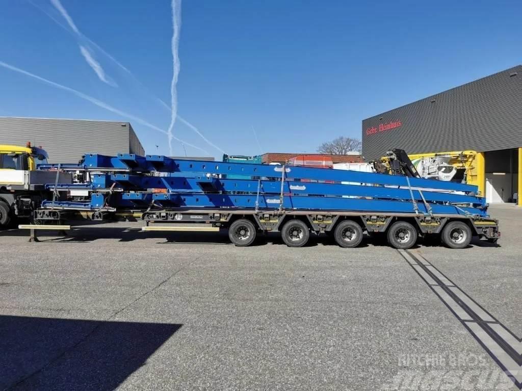 Nooteboom Super Wing Carriers extensions for tranport of win Flaktrailer