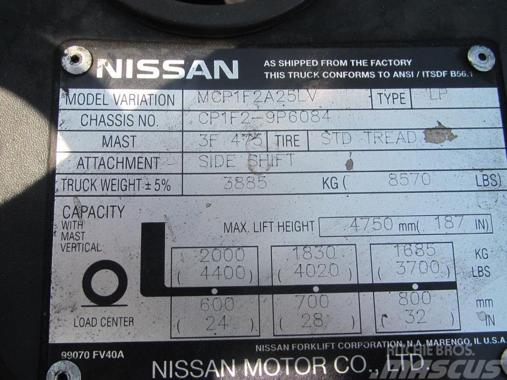 Nissan MCP1F2A25LV Terrängtruck