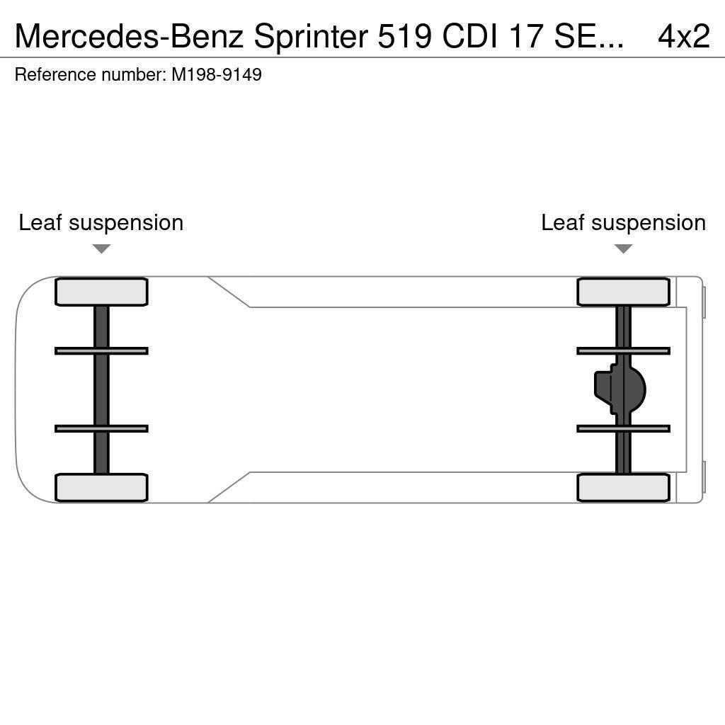 Mercedes-Benz Sprinter 519 CDI 17 SEATS / AC / WEBASTO Minibussar