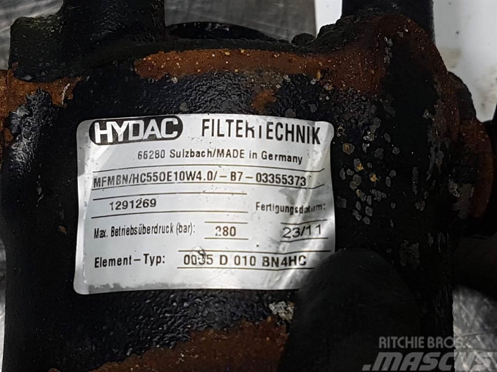 Hyundai HL760-9-Hydac MFMBN/HC55OE10W4.0 - Inline Filter Hydraulik