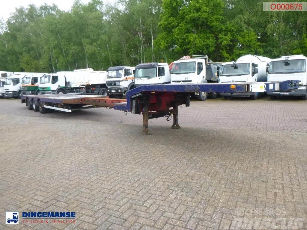 Nooteboom 3-axle semi-lowbed trailer OSDS-48-03V / ext. 15 m Låg lastande semi trailer