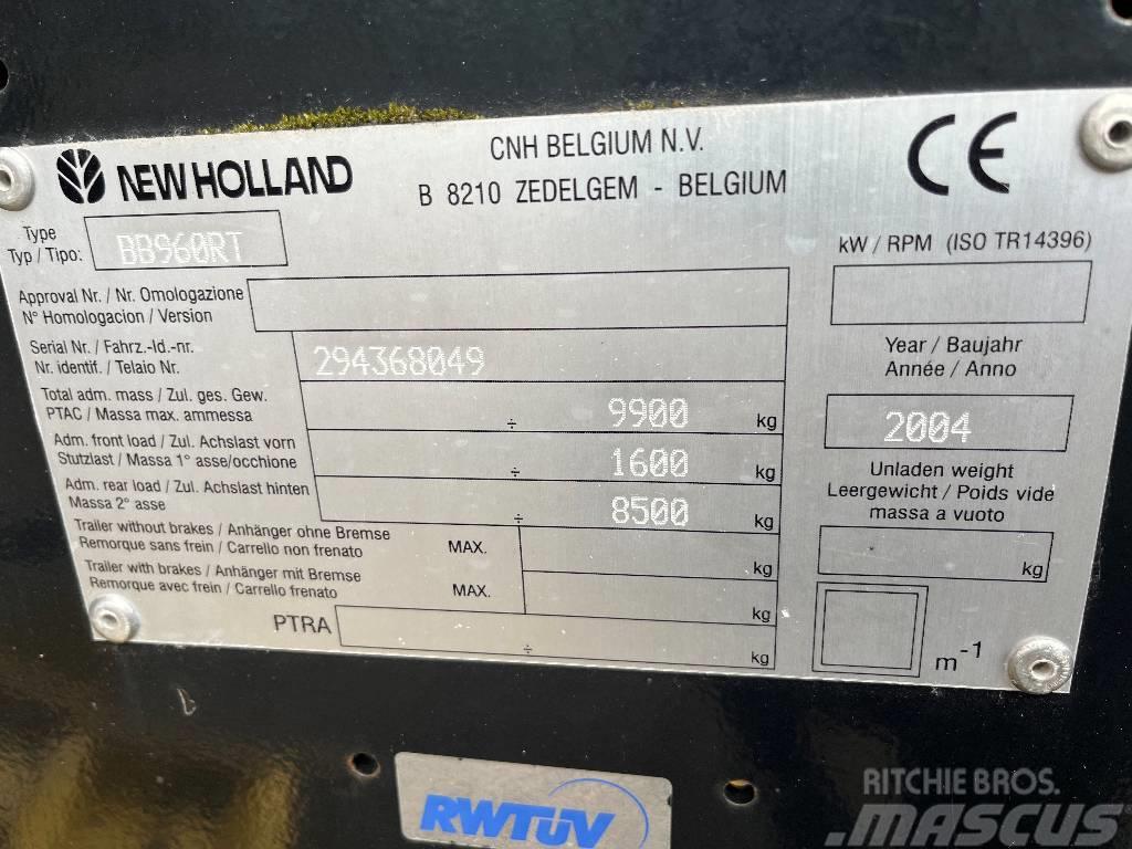 New Holland BB 960 A Dismantled: only spare parts Fyrkantspressar