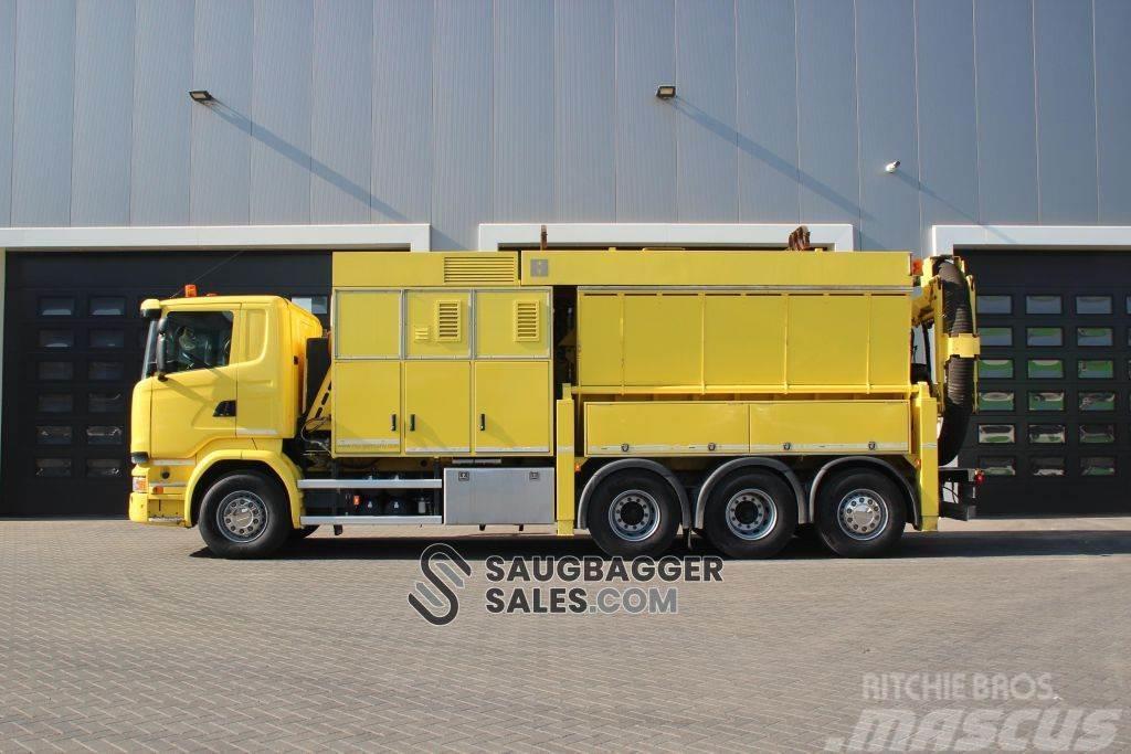 Scania R580 V8 RSP 3 Turbine Saugbagger Slamsugningsbil