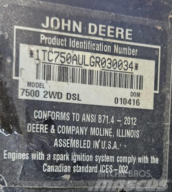 John Deere 7500 A Åkgräsklippare