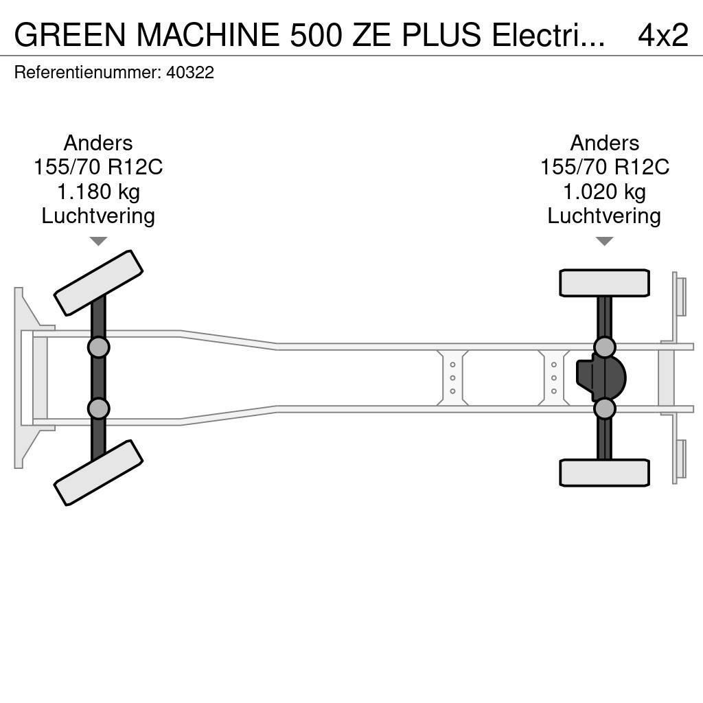Green Machines 500 ZE PLUS Electric sweeper Sopmaskiner