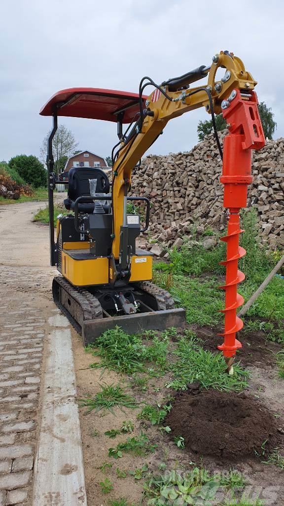 HP Hydraulische grond boor 140 mm Övriga maskiner för jordbearbetning