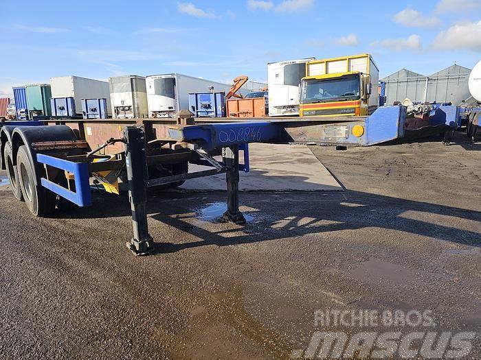 Köhler Elmshorn 2 axle | 20 foot | container chassis | st Containertrailer