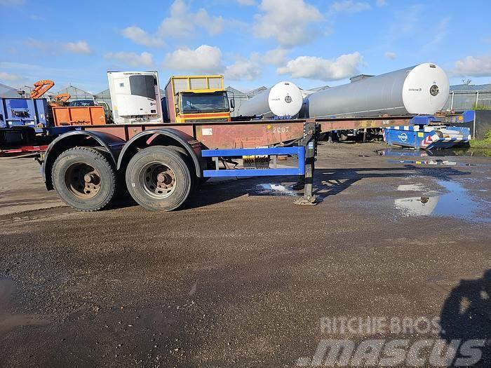 Köhler Elmshorn 2 axle | 20 foot | container chassis | st Containertrailer