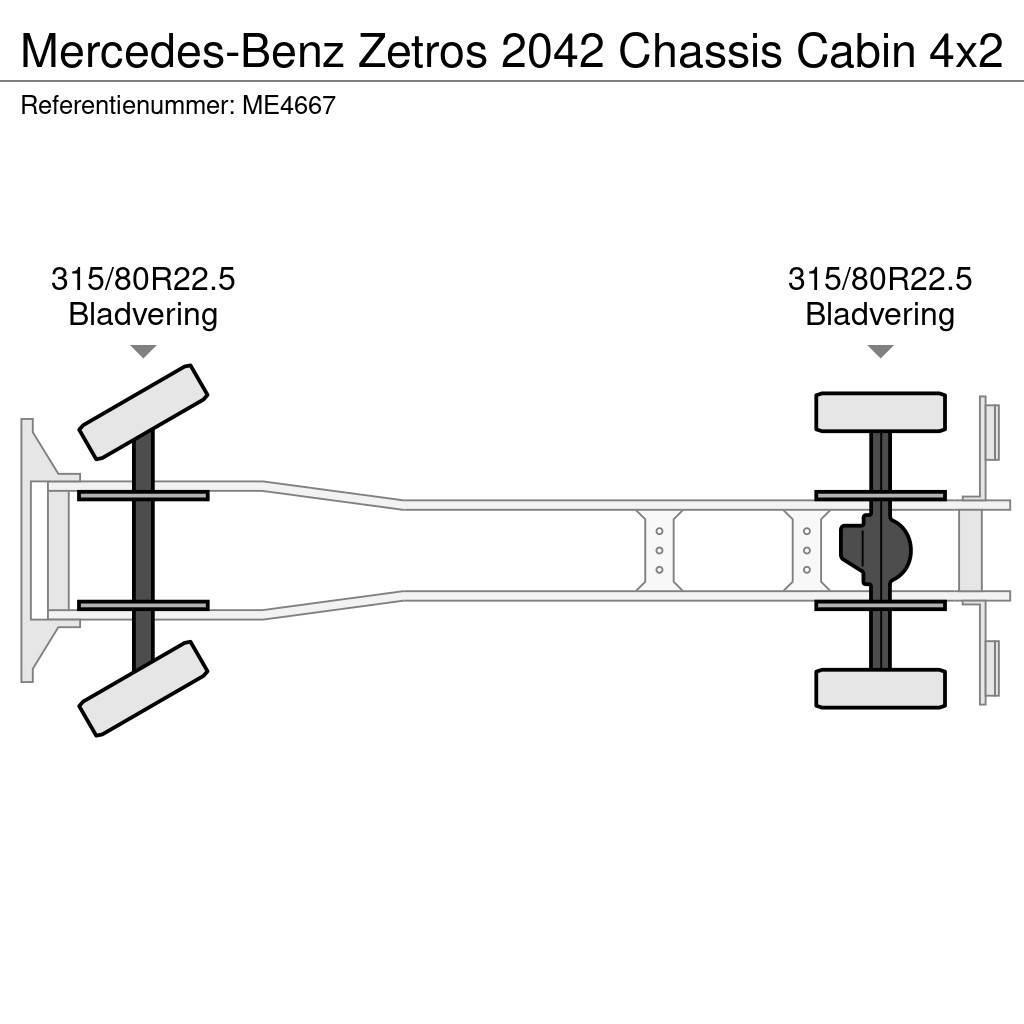 Mercedes-Benz Zetros 2042 Chassis Cabin Chassier