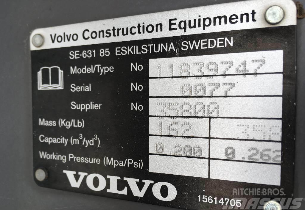 Volvo Tieflöffel 0,2m² Grävutrustning