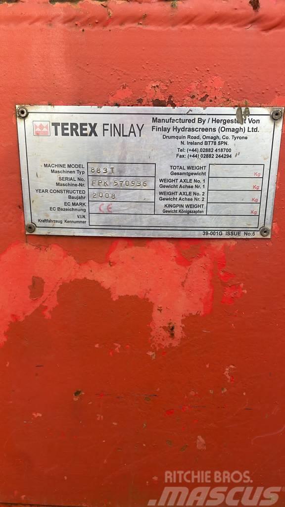 Terex Finlay 883 Mobila sorteringsverk