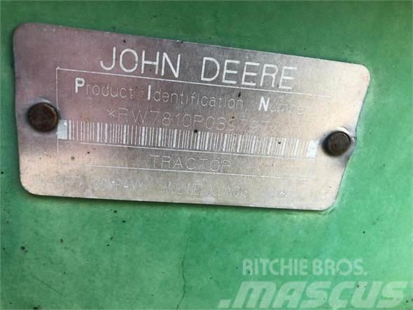 John Deere 7810 Traktorer