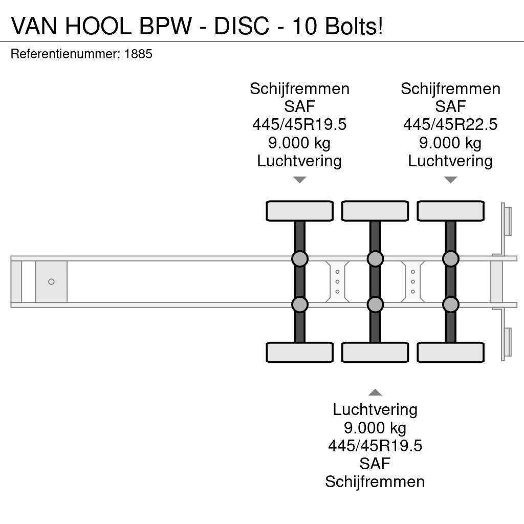 Van Hool BPW - DISC - 10 Bolts! Kapelltrailer