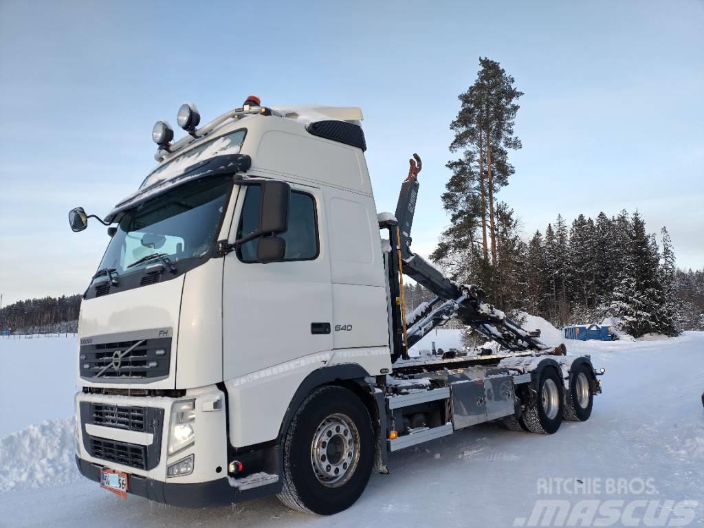 Volvo FH540 6x4 multilift koukkulaite Lastväxlare/Krokbilar