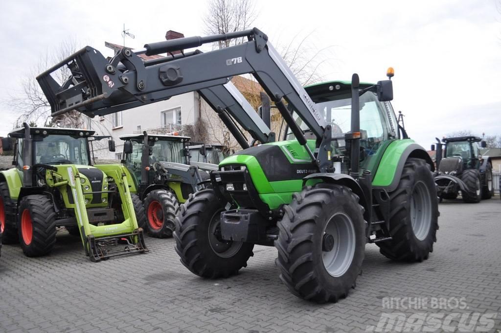 Deutz-Fahr AGROTRON 6160 P + QUICKE Q78 Traktorer