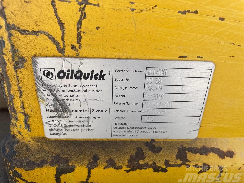 OilQuick 80 Redskapsfäste/ adaptrar