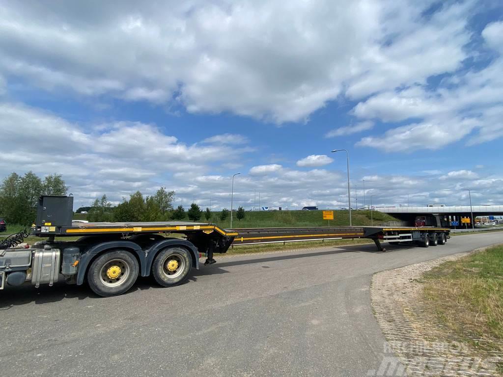 Broshuis trailer 3 -time extendable Windmill transporter Flaktrailer