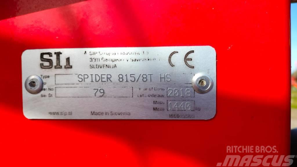 SIP SPIDER 815|8 T Vändare och luftare