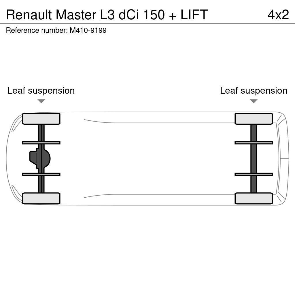Renault Master L3 dCi 150 + LIFT Övriga bilar