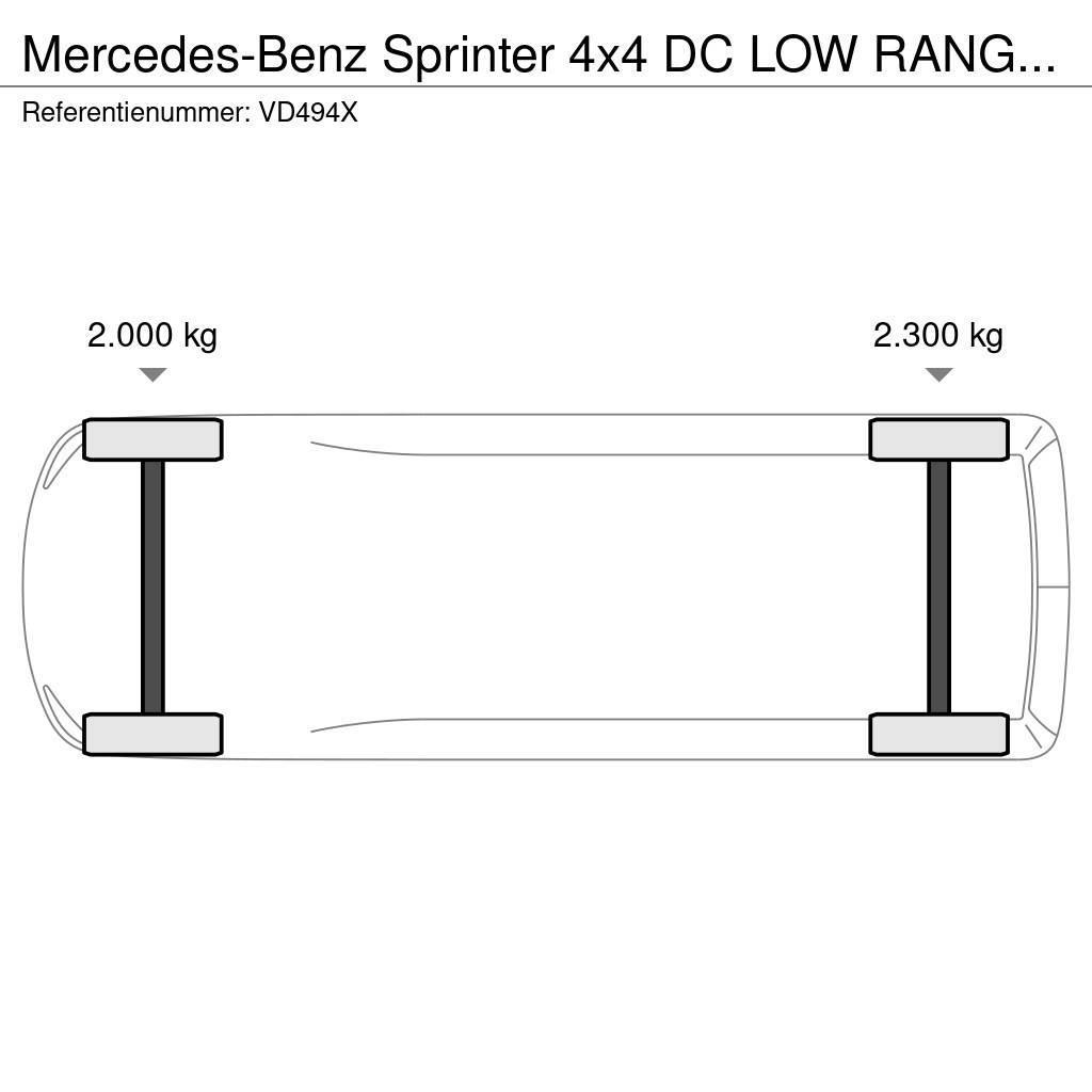 Mercedes-Benz Sprinter 4x4 DC LOW RANGE BE-LICENSE 10-TON Övriga bilar