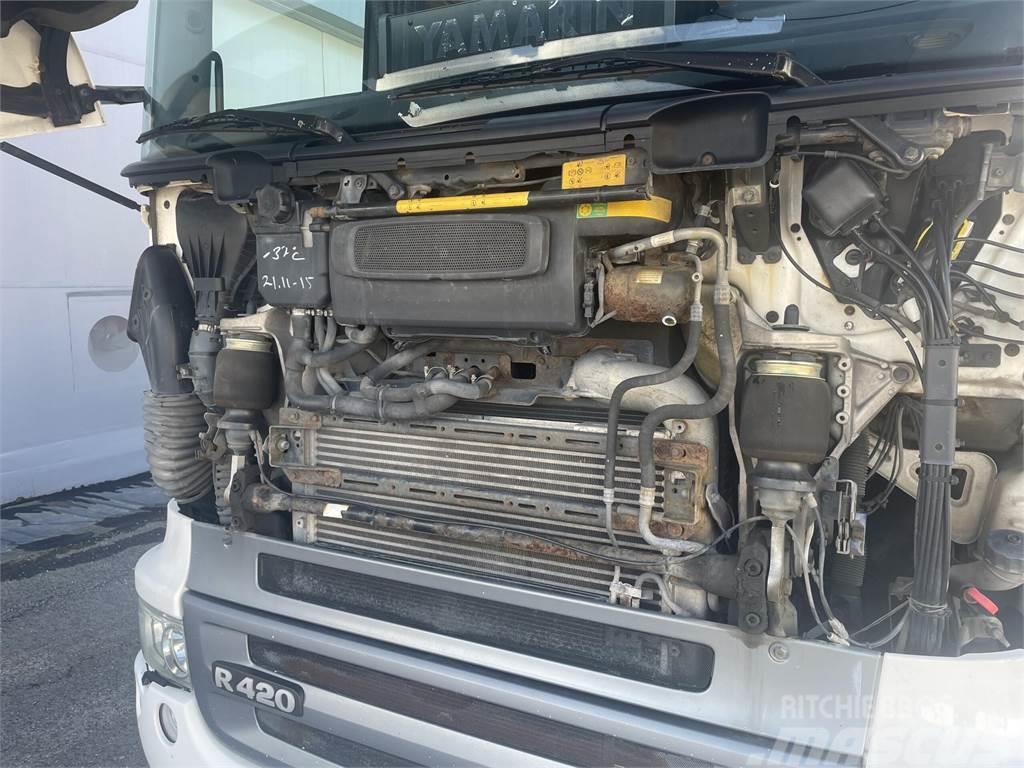 Scania R 420 4x2-3700 Topline + PM 12.5 S nosturi radioll Kranbilar