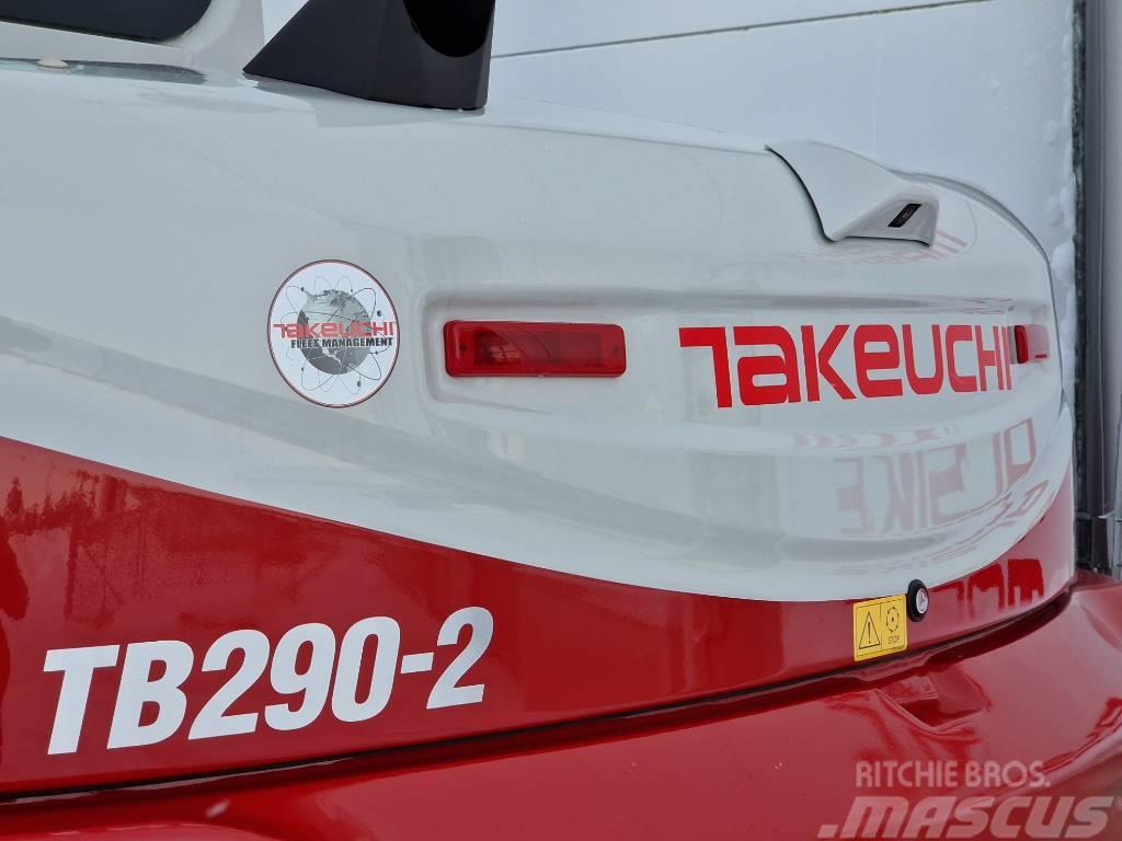 Takeuchi TB290-2 2PC med SMP rotortilt Minigrävare < 7t