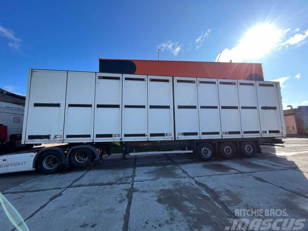 Schmitz Cargobull NKS SCB S3B BOX L=13682 mm Djurtransport trailer