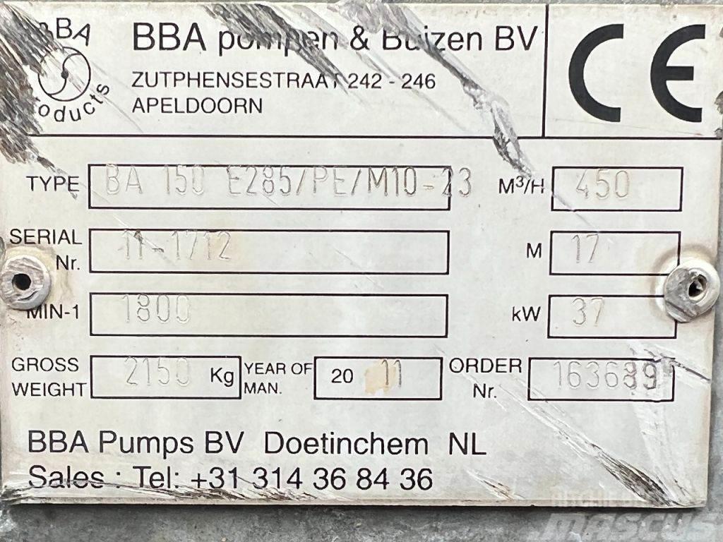 BBA BA150E D285 Vattenpumpar