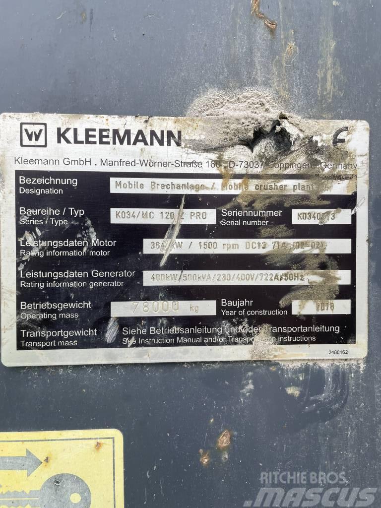 Kleemann K034 / MC 120 Z Pro Mobila krossar