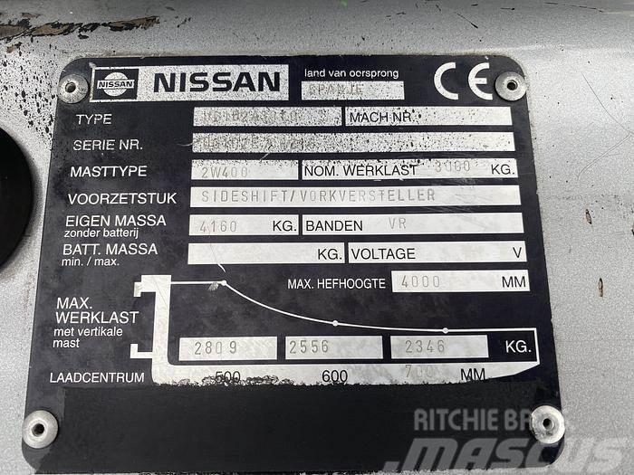 Nissan Heftruck, 3 ton Gasolmotviktstruckar