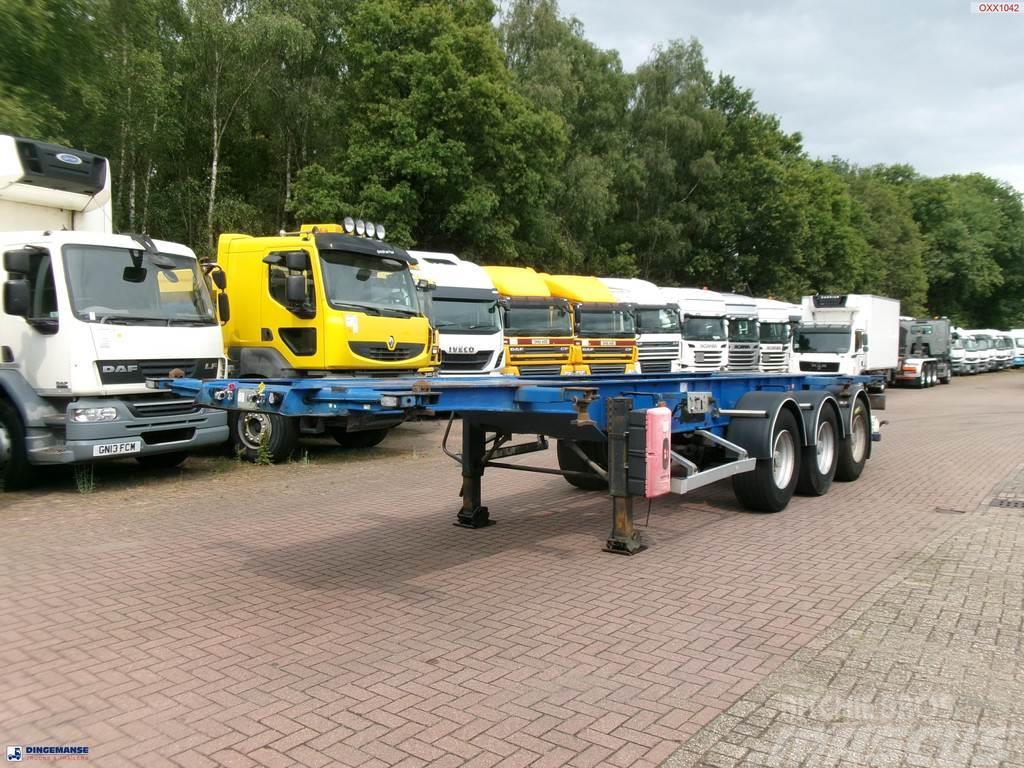 General Trailer 3-axle container trailer 20-25-30 ft Containertrailer