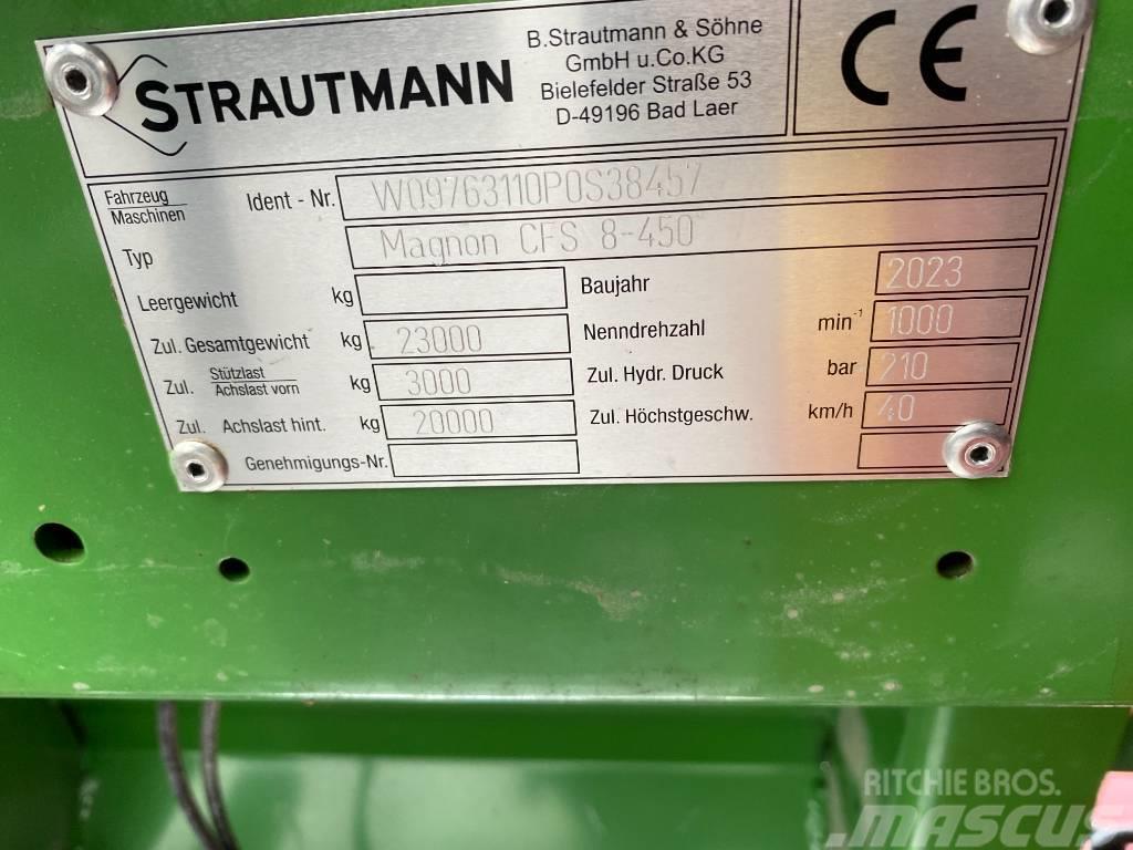 Strautmann Magnon CFS 8-450 Hackvagn / Självlastarvagn