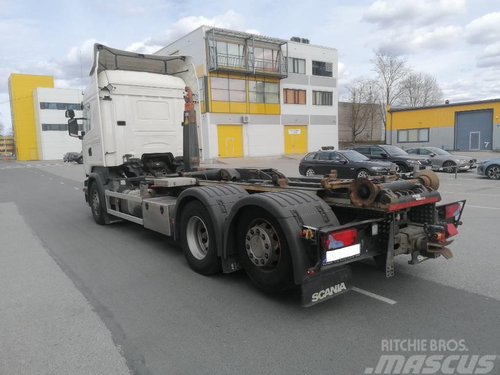 Scania R580 V8 AJK HYDROLIFT, HL20-6180 Lastväxlare/Krokbilar