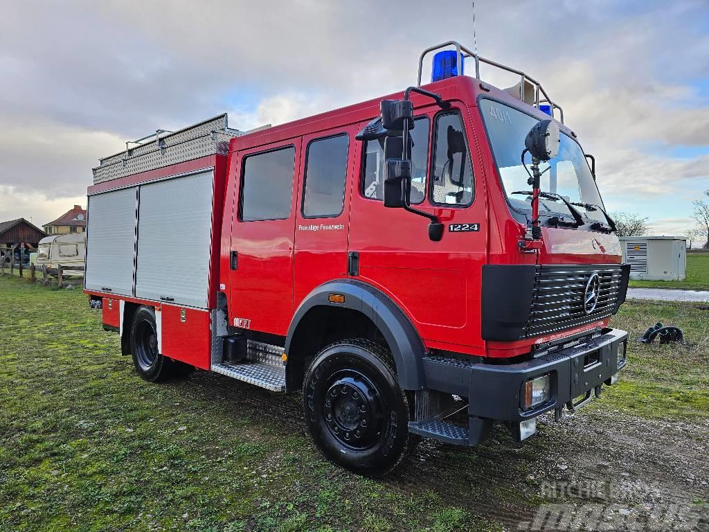 Mercedes-Benz 1224 AF 4x4  Feuerwehr Autobomba Firetruck Brandbilar