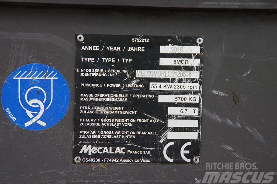 Mecalac Rupsgraafmachine 6MCR Bandgrävare