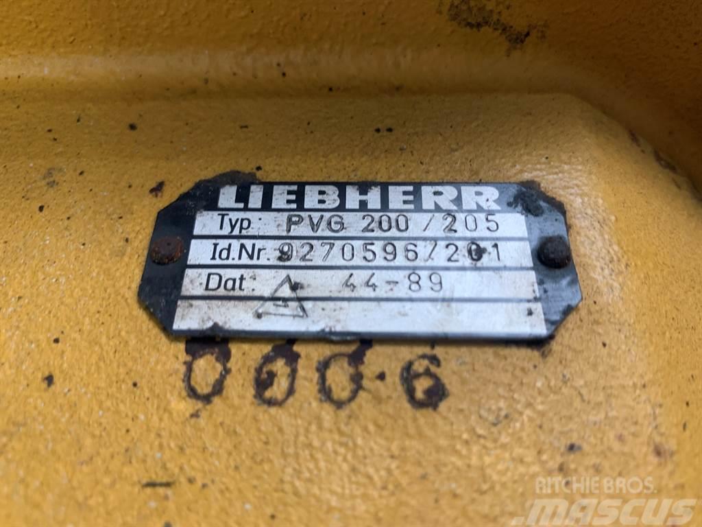Liebherr L 541 - PVG200/ 205 - Transmission/Getriebe Växellåda