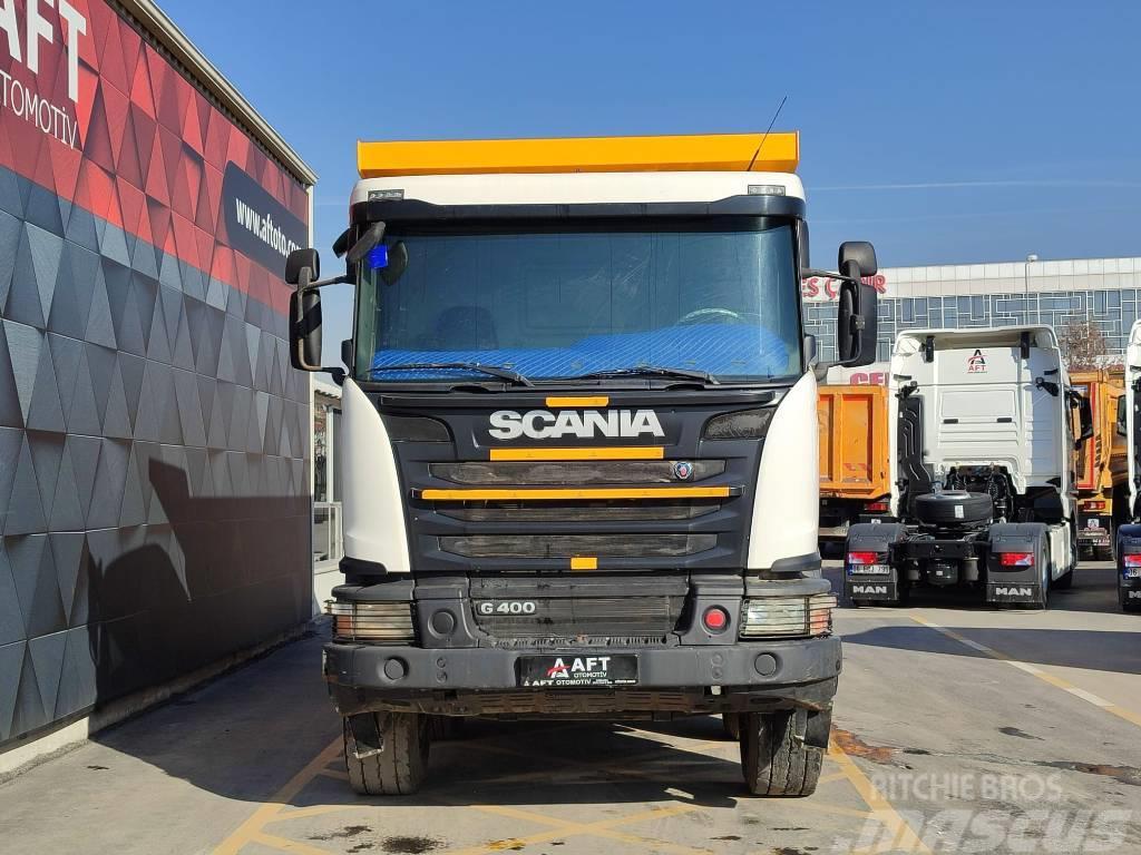 Scania 2015 G 400 E5 AC HARDOX TIPPER Tippbilar