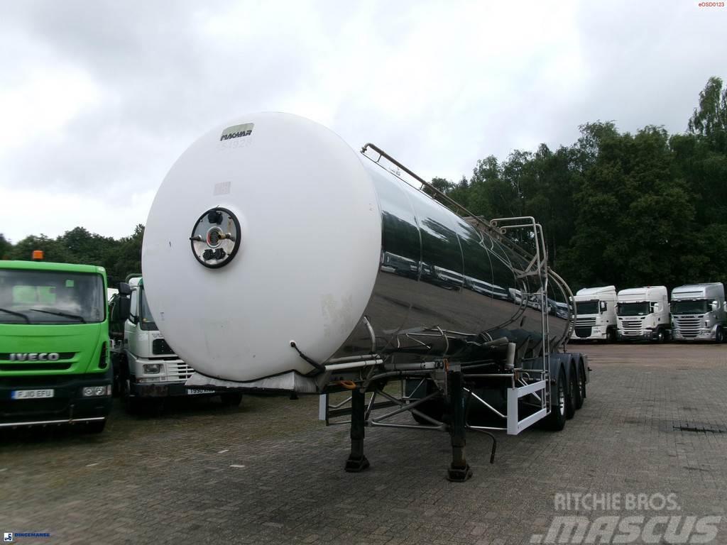 Magyar Food tank inox 30 m3 / 1 comp Tanktrailer