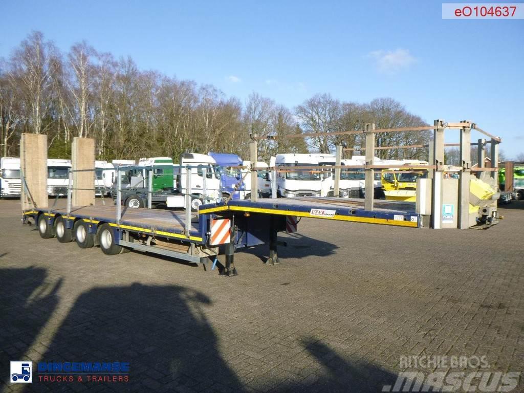 Faymonville 4-axle semi-lowbed trailer 60 t + ramps Låg lastande semi trailer