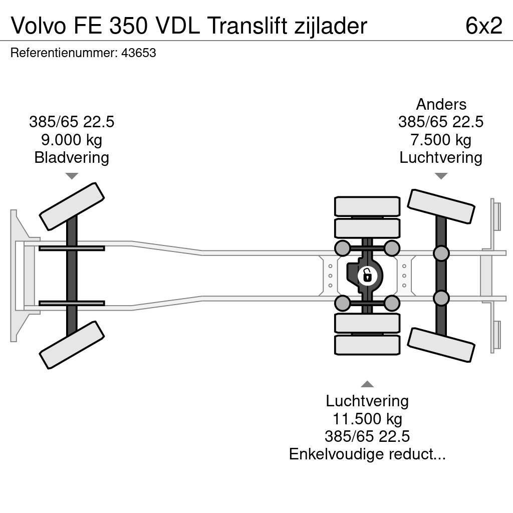 Volvo FE 350 VDL Translift zijlader Sopbilar