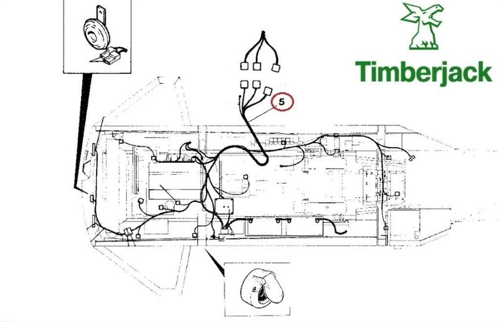 Timberjack / John Deere F030361 Elektronik