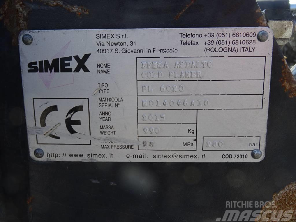 Simex PL 6020 Asfaltskallfräsmaskiner