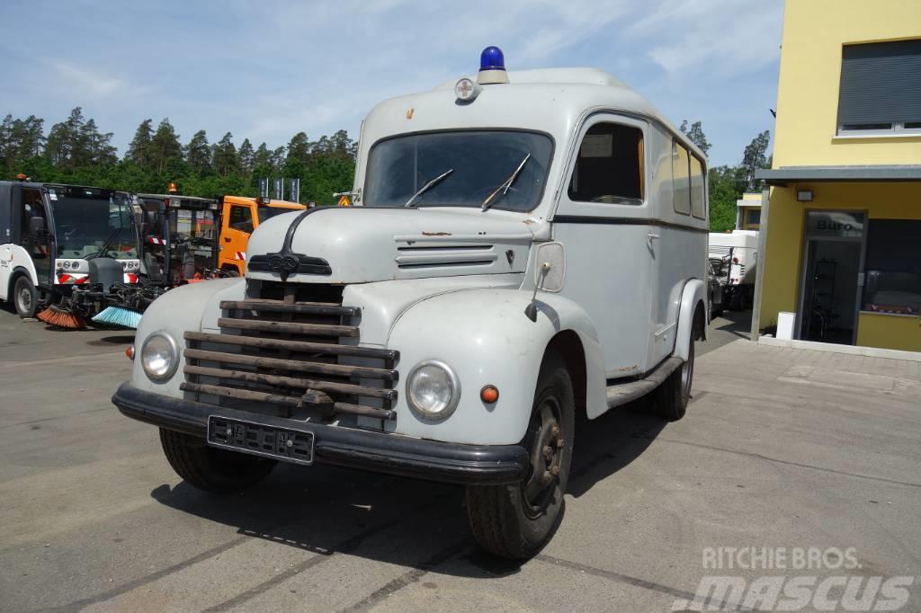 Ford Ford FK 3500 V8 mit H-Kennzeichen Oldtimer Ambulanser